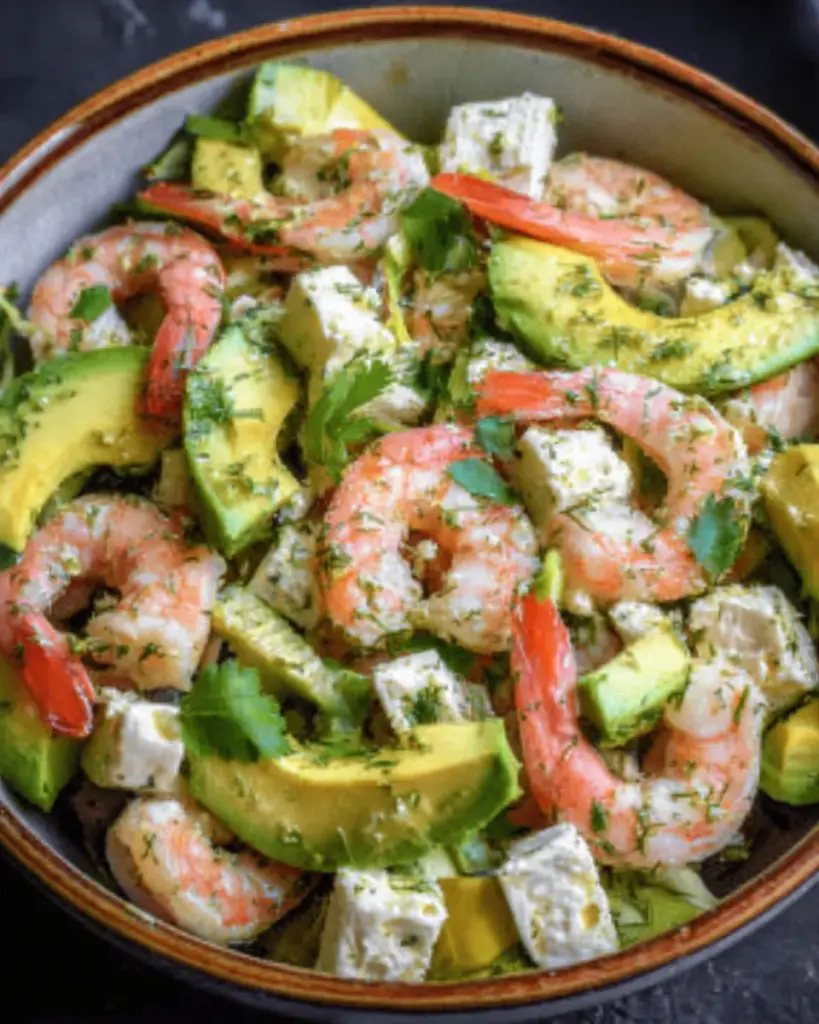 Avocat et Crevettes en Salsa 3