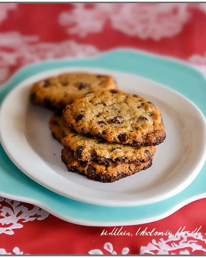 Biscuits Croquants au Chocolat 2
