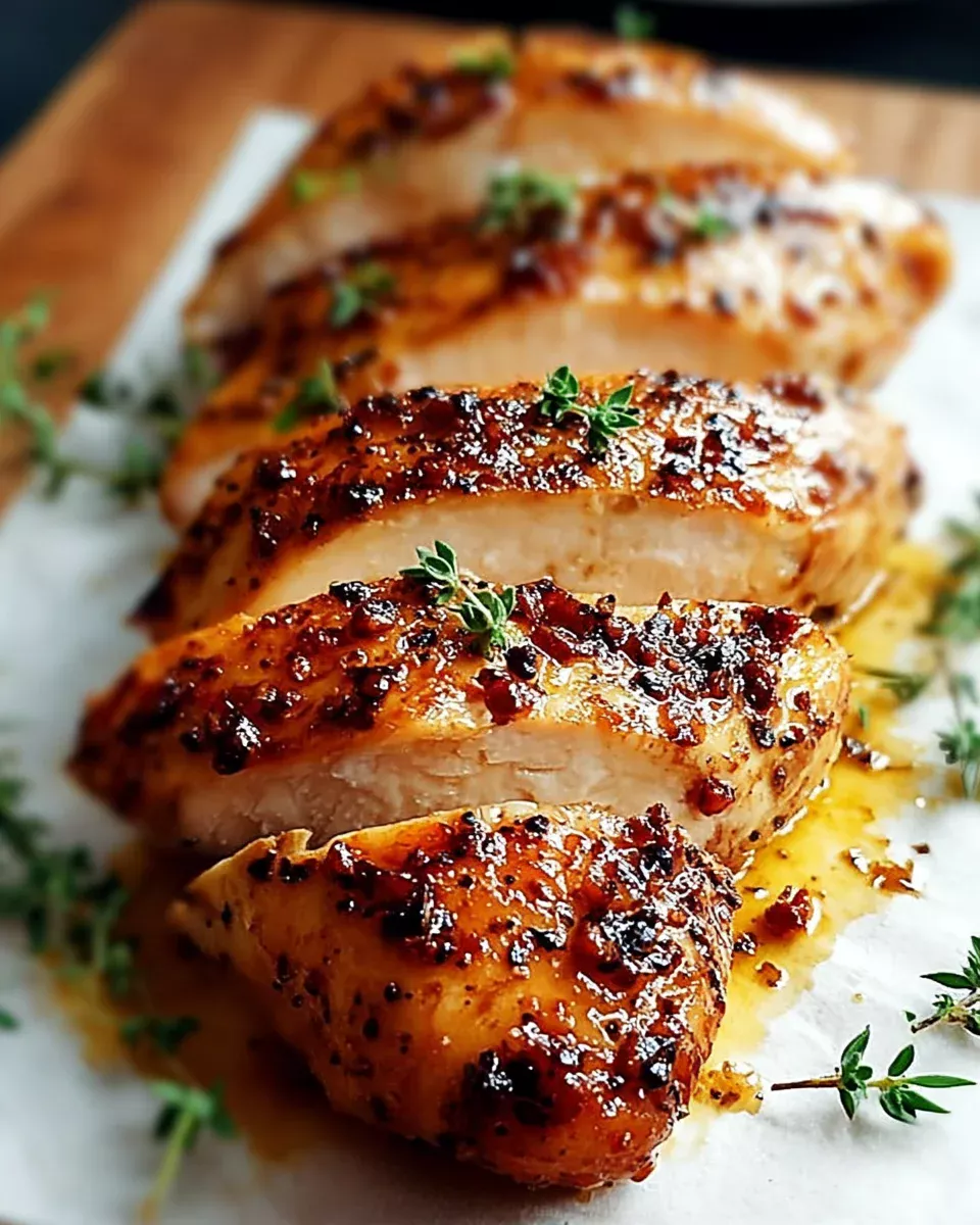 Blancs de Poulet Rôtis aux Herbes : Découvrez cette recette savoureuse !