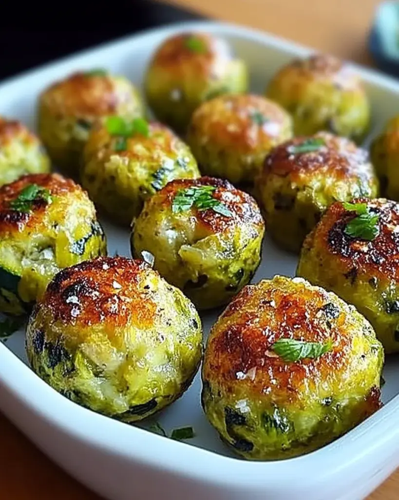 Boulettes de Courgette au Four 1