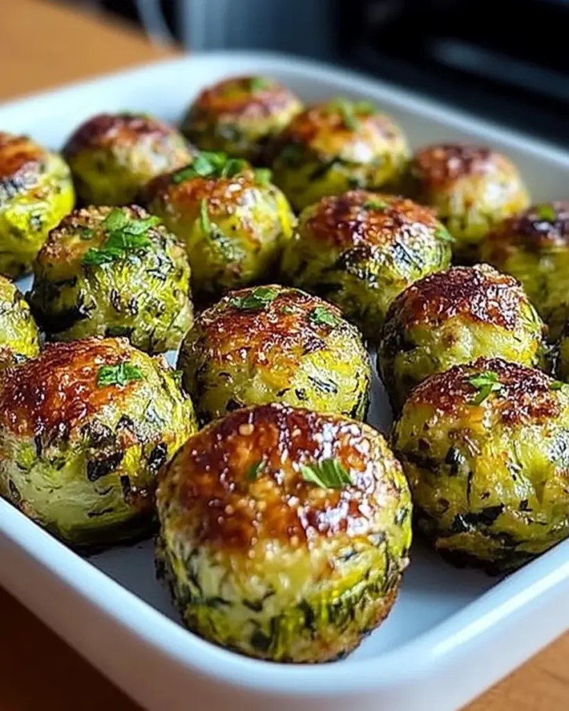 Boulettes de Courgette au Four 2