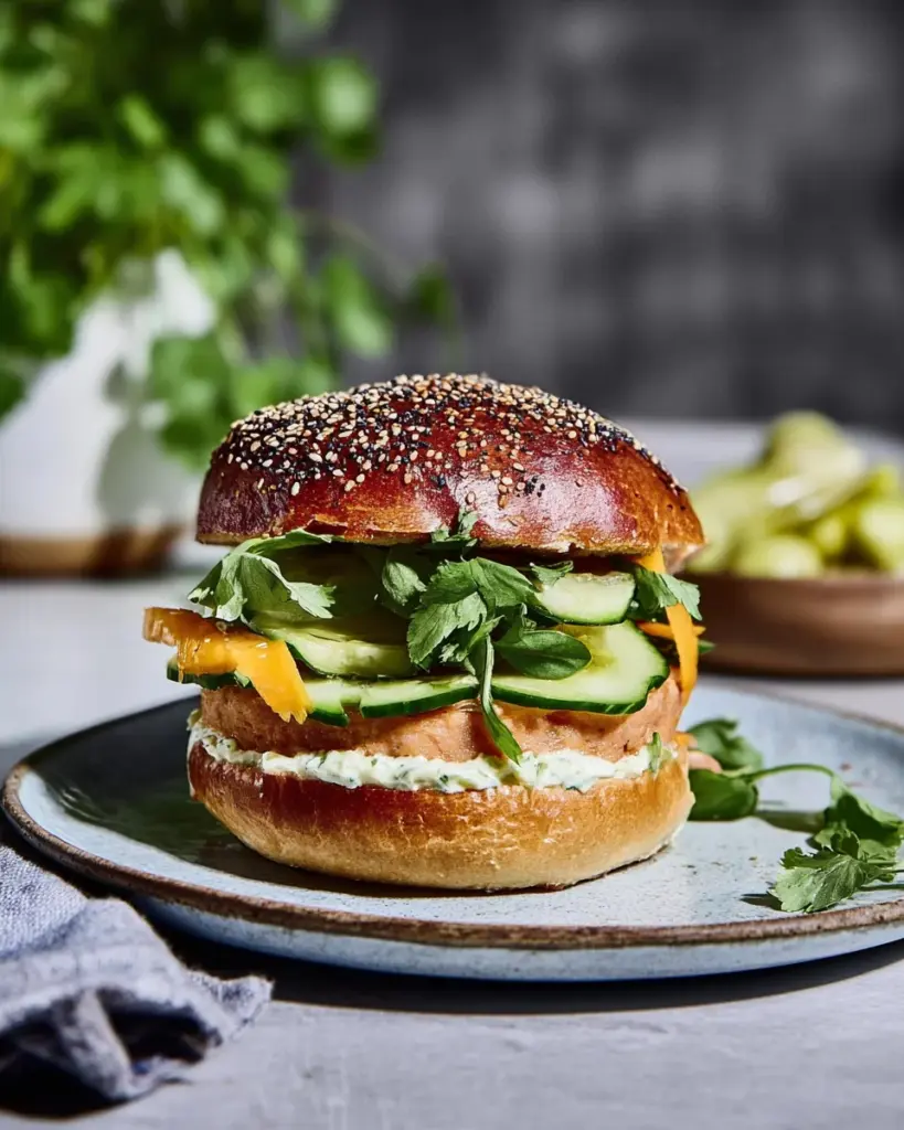 Burger de Concombre Frais 1 1