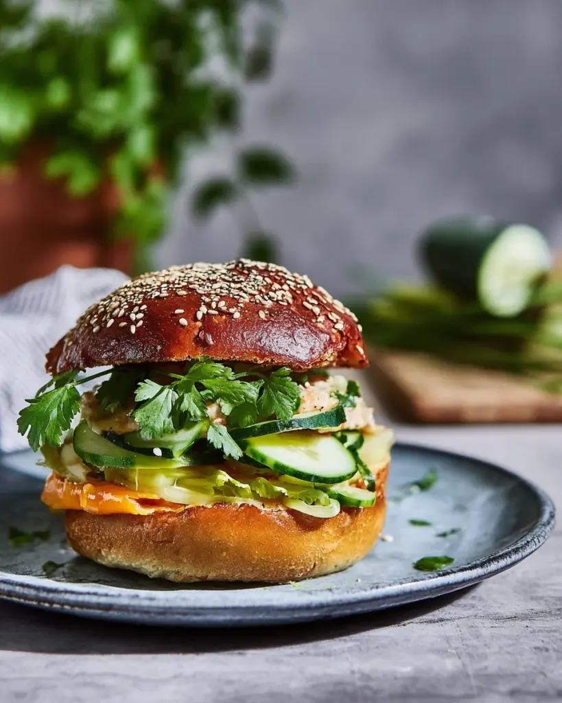 Burger de Concombre Frais 2 1