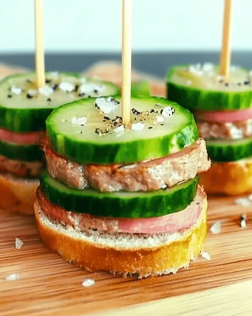 Burger de Concombre Frais 2