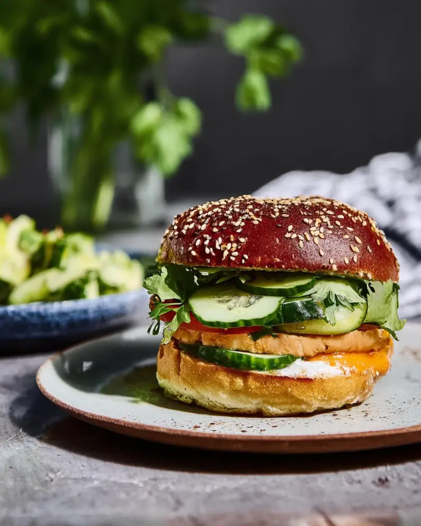 Burger de Concombre Frais 3 1