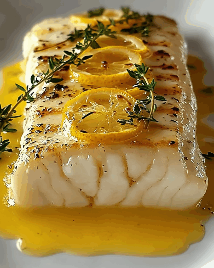 Cabillaud au Four a la Moutarde et Creme Citronnee 2