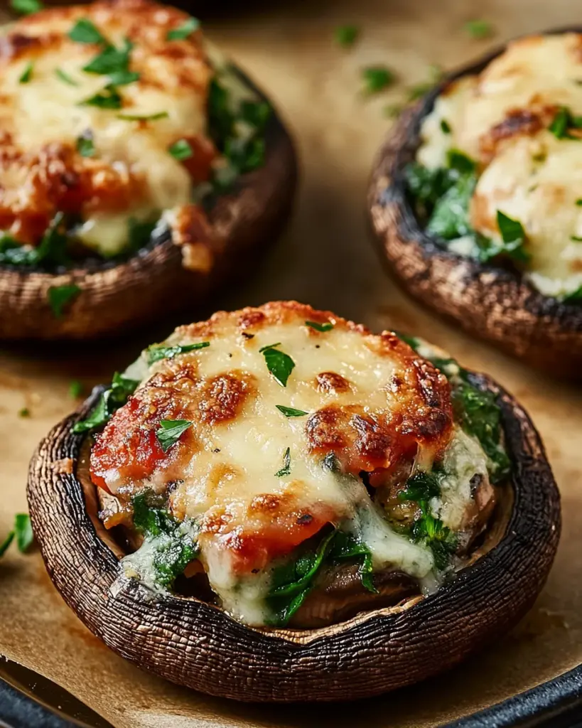 Champignons Portobello Farcis Savoureux 1