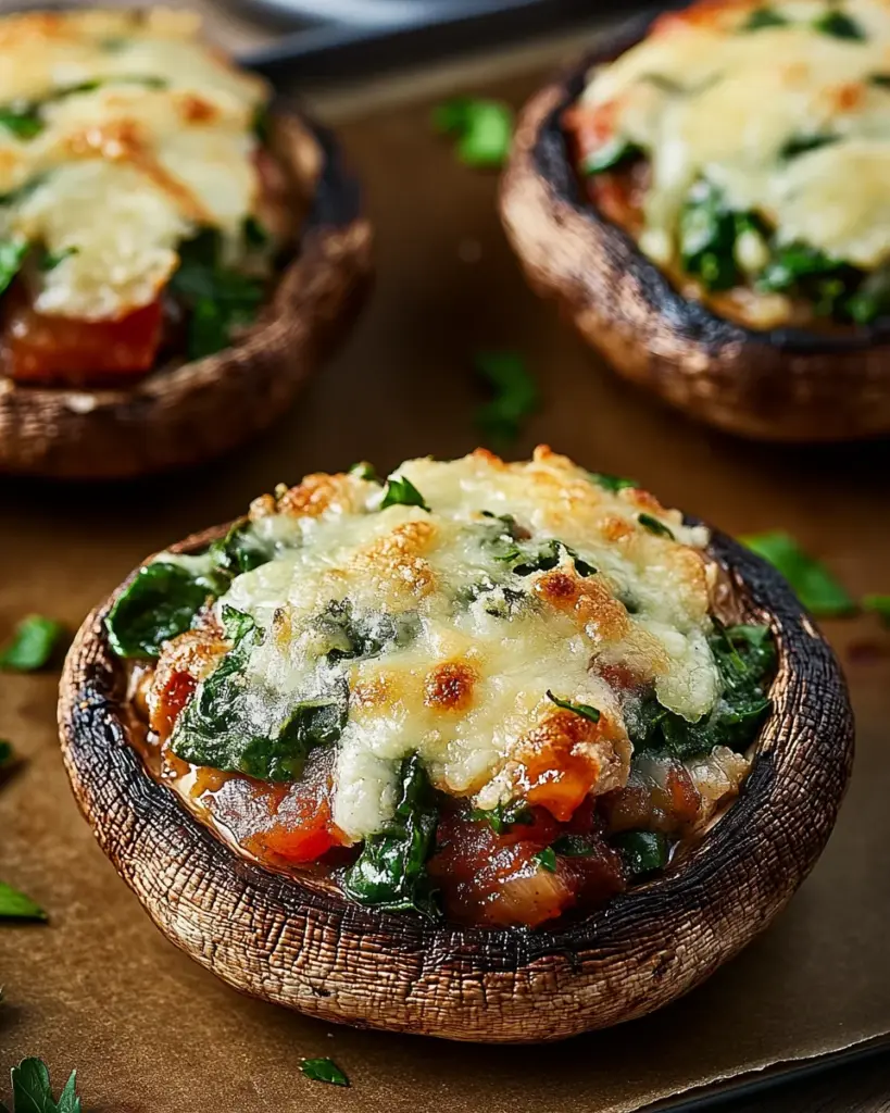 Champignons Portobello Farcis Savoureux 2