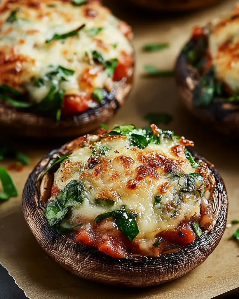 Champignons Portobello Farcis Savoureux 3