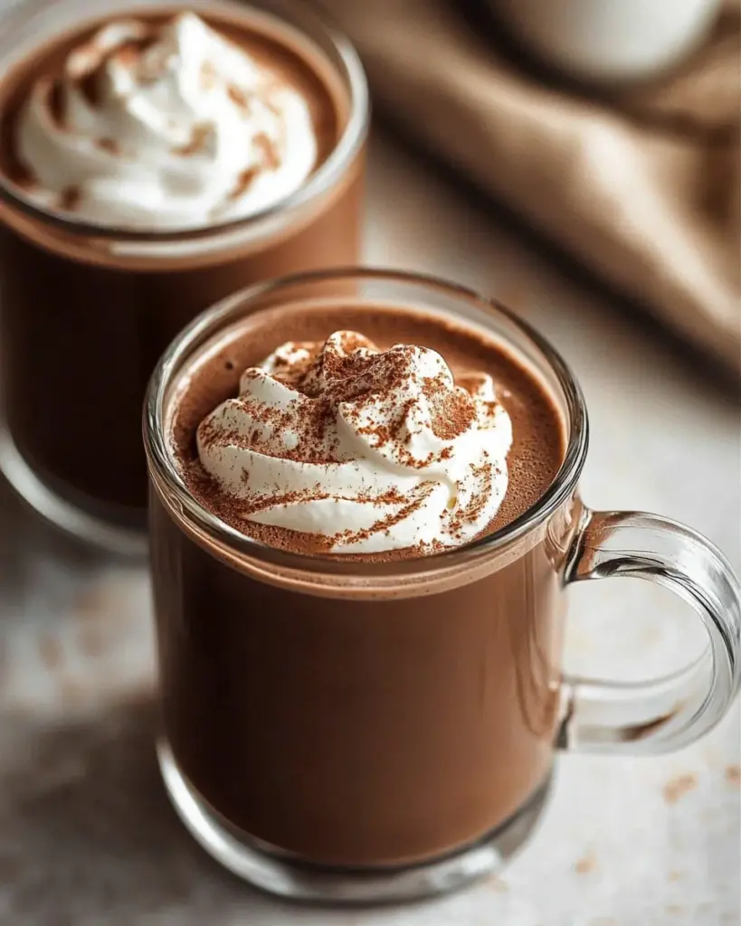 Chocolat Chaud Cremeux 1