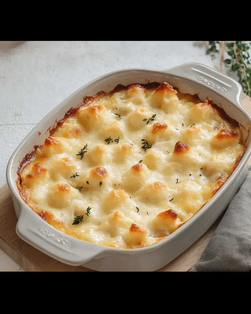 Clafoutis au chou fleur bacon et reblochon 1