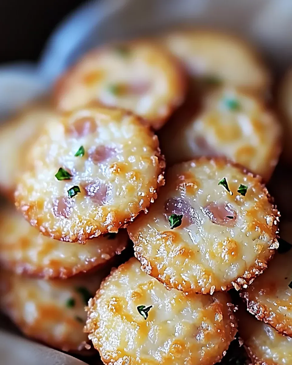 Cookies Salés au Parmesan et Jambon : une recette délicieuse et facile à réaliser !