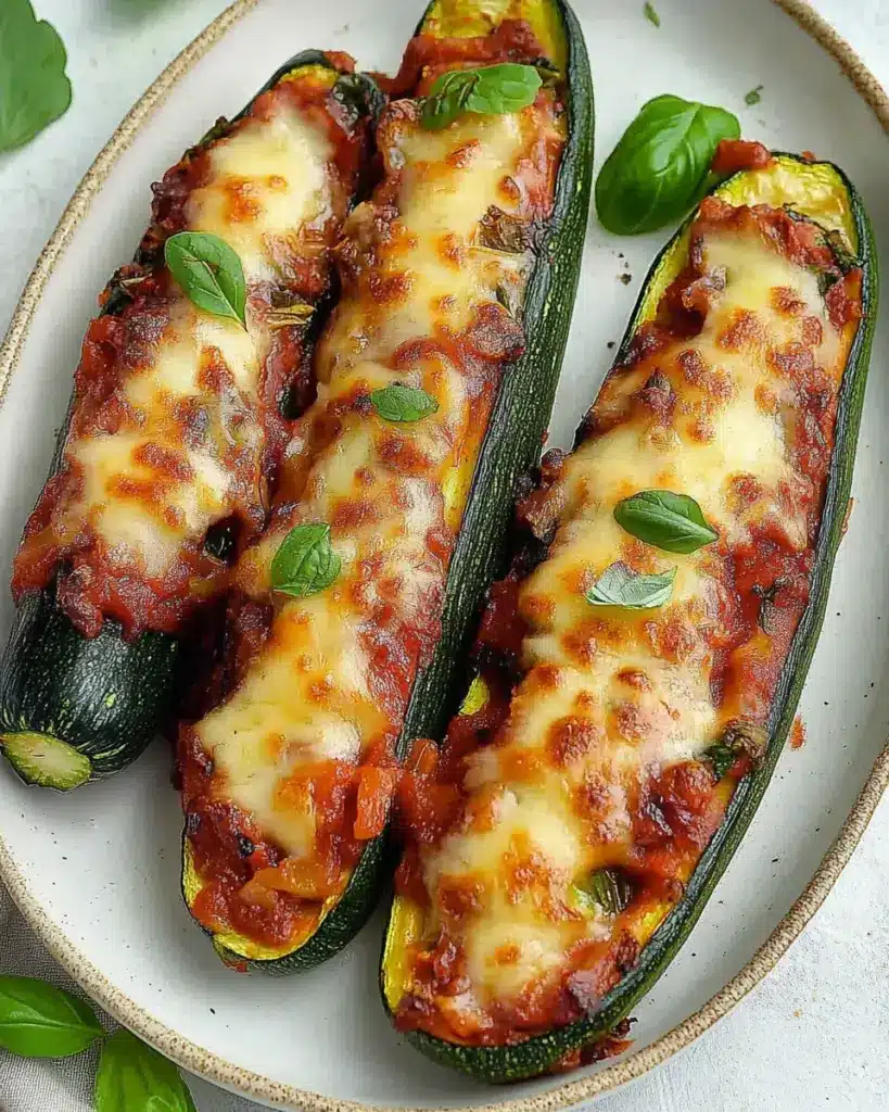 Courgettes farcies 1