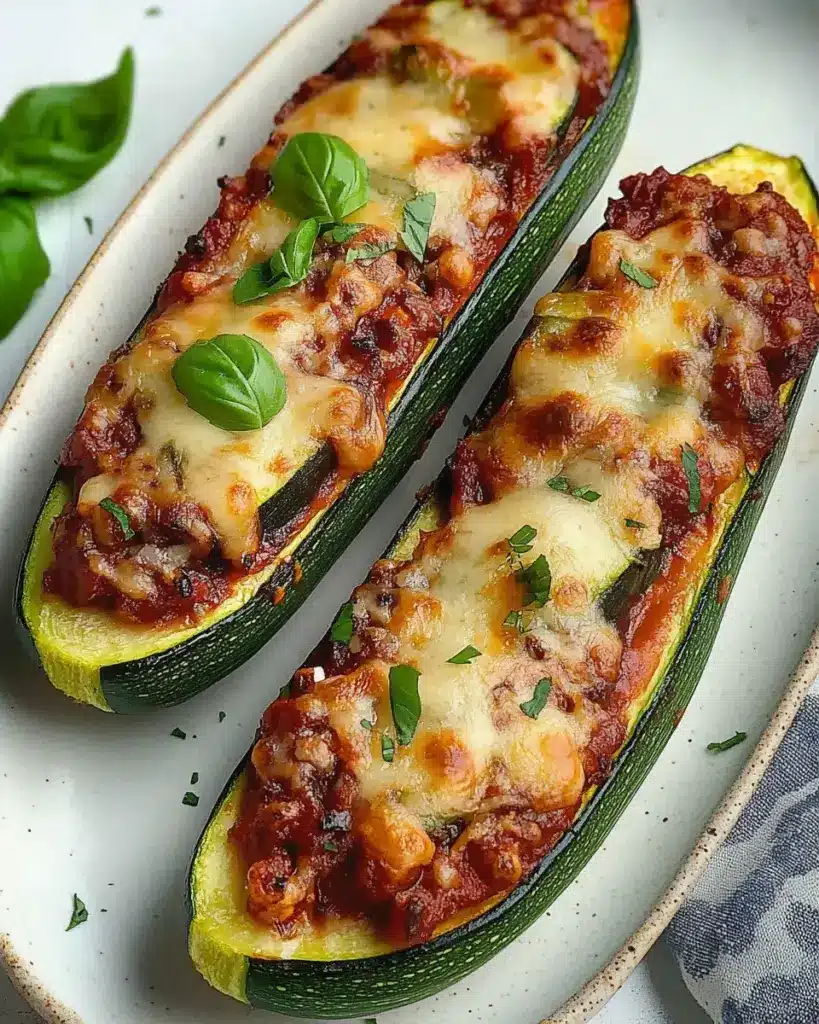 Courgettes farcies 2