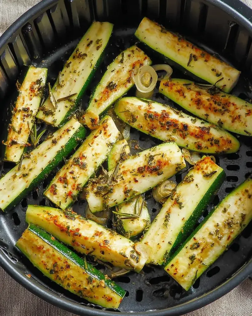 Courgettes roties a lail et au romarin 3