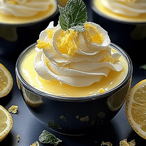 Mousse au Citron Express : La recette rapide et délicieuse !