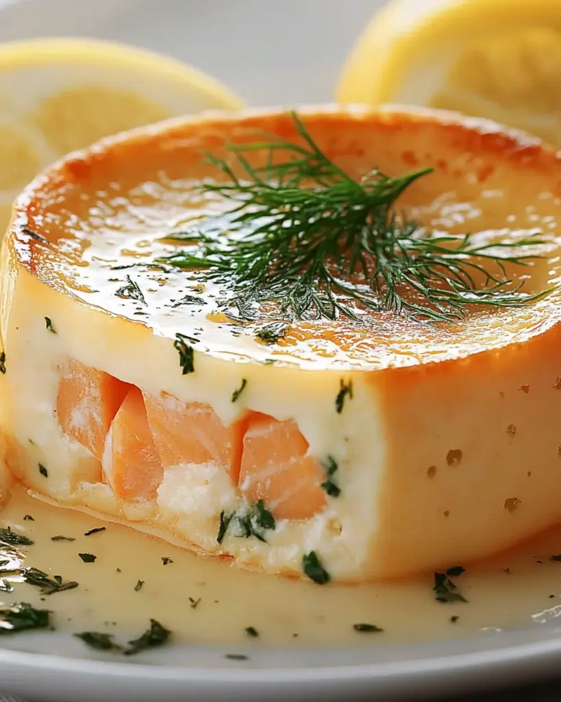 Flan de Poisson au Saumon et Citron 1