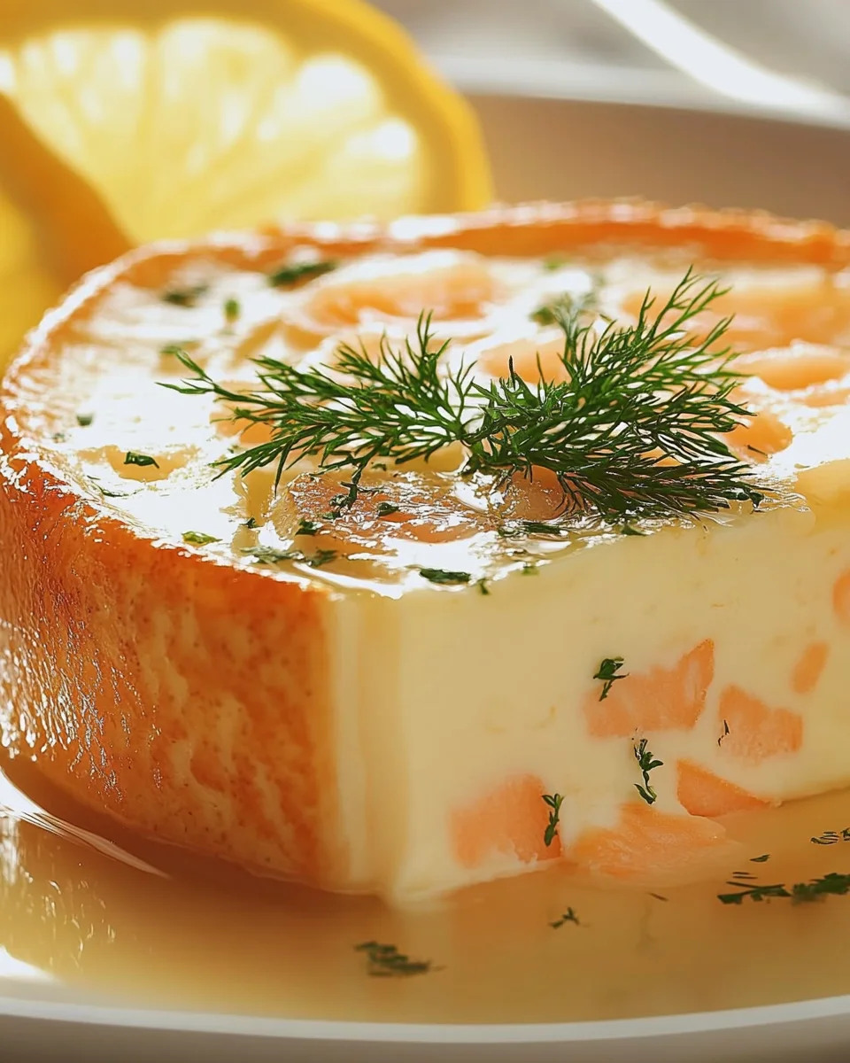 Flan de Poisson au Saumon et Citron : Savourez ce délice!