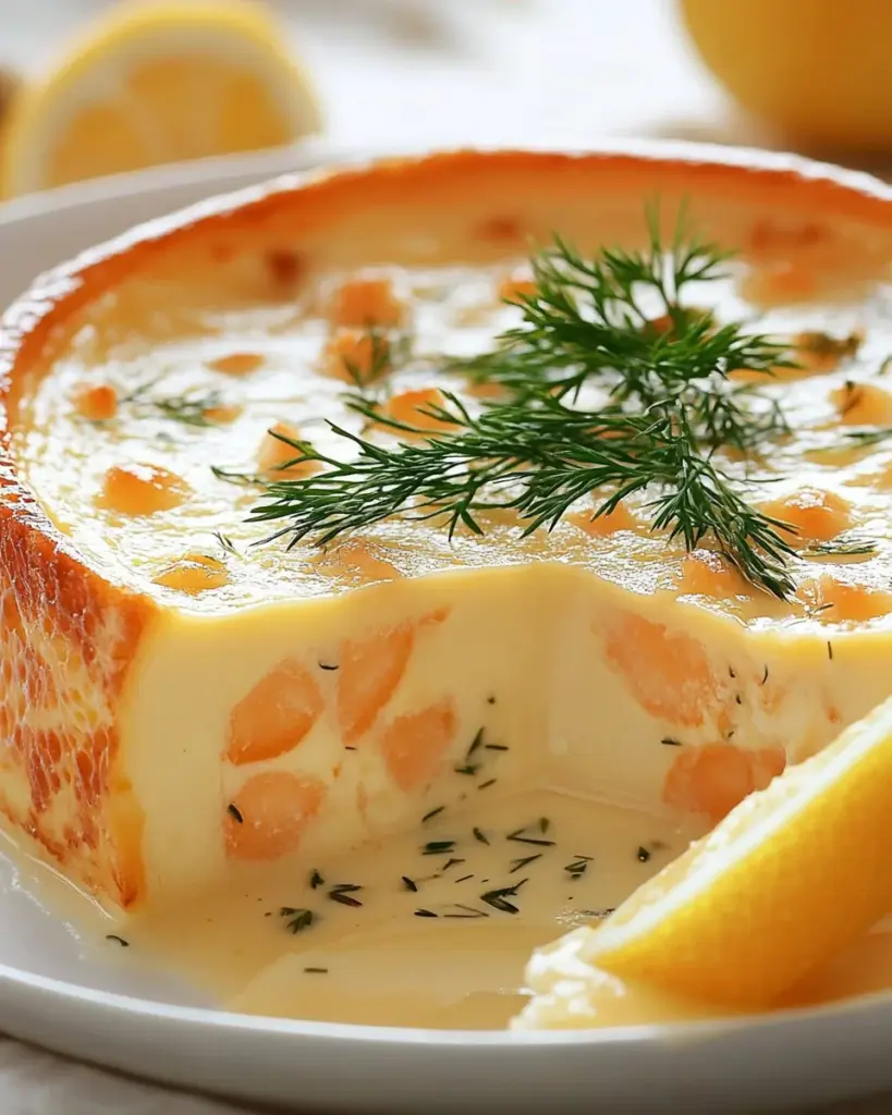 Flan de Poisson au Saumon et Citron 3