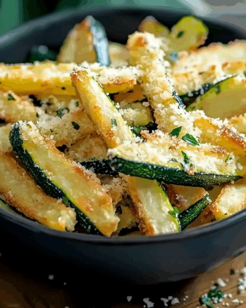 Frites de Courgettes au Parmesan 1