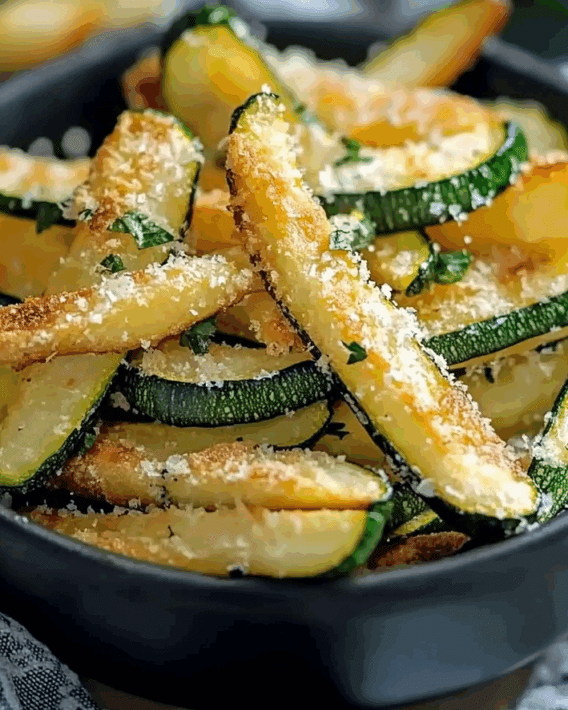 Frites de Courgettes au Parmesan 3