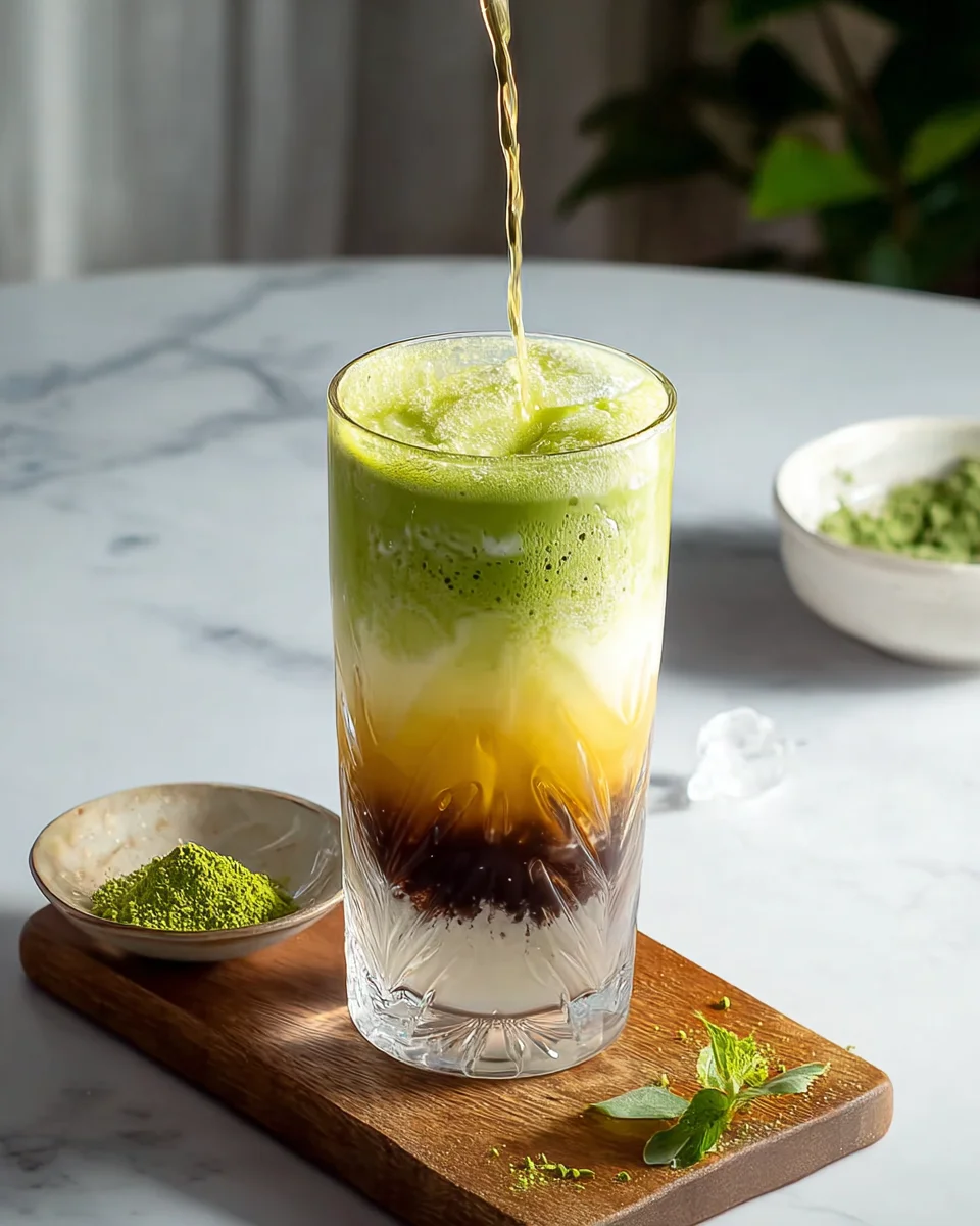 Fusion de Matcha et Espresso avec Crème de Yuzu : Découvrez cette recette délicieuse aujourd'hui !