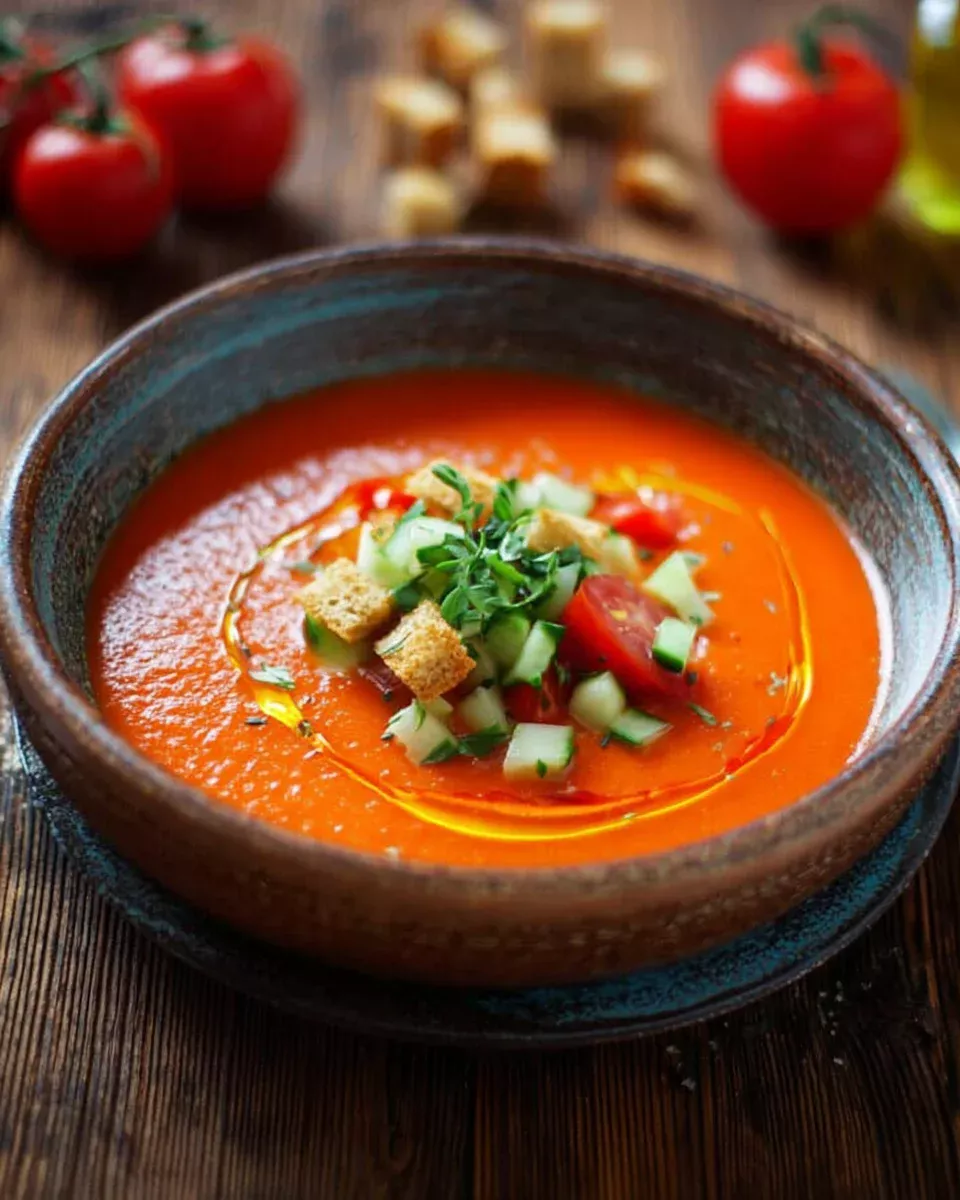 Gaspacho andalou : découvrez cette recette rafraîchissante !