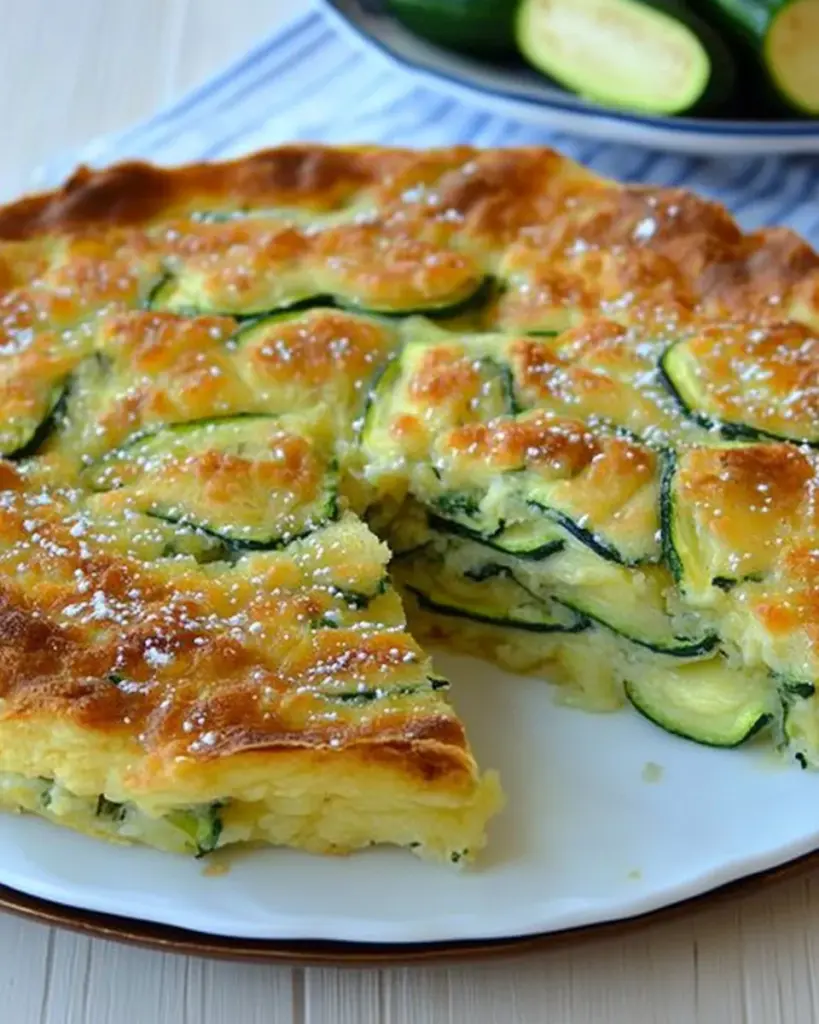 Gateau Invisible Courgettes Parmesan 2