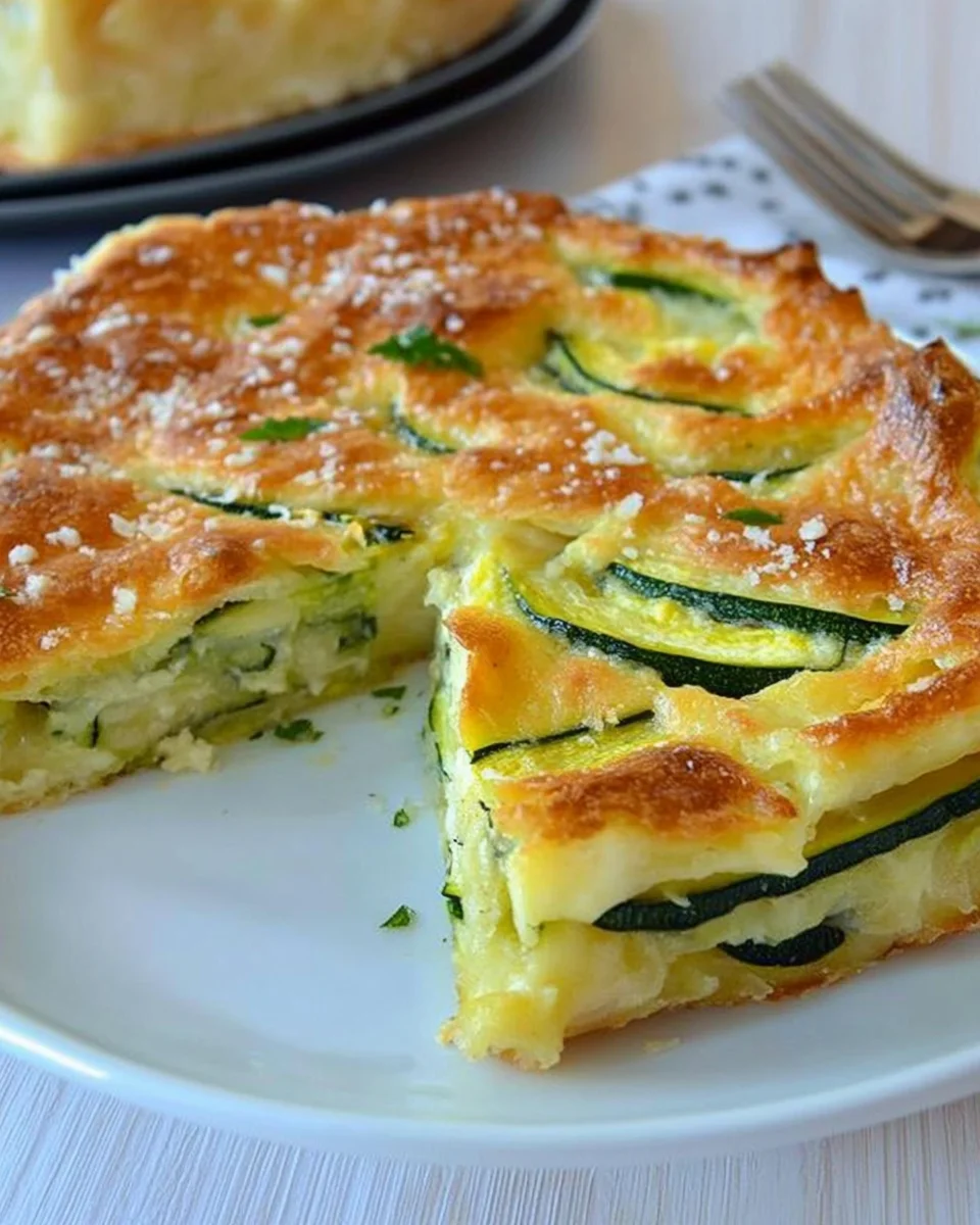 Gâteau Invisible Courgettes Parmesan : Savourez une recette délicieuse !