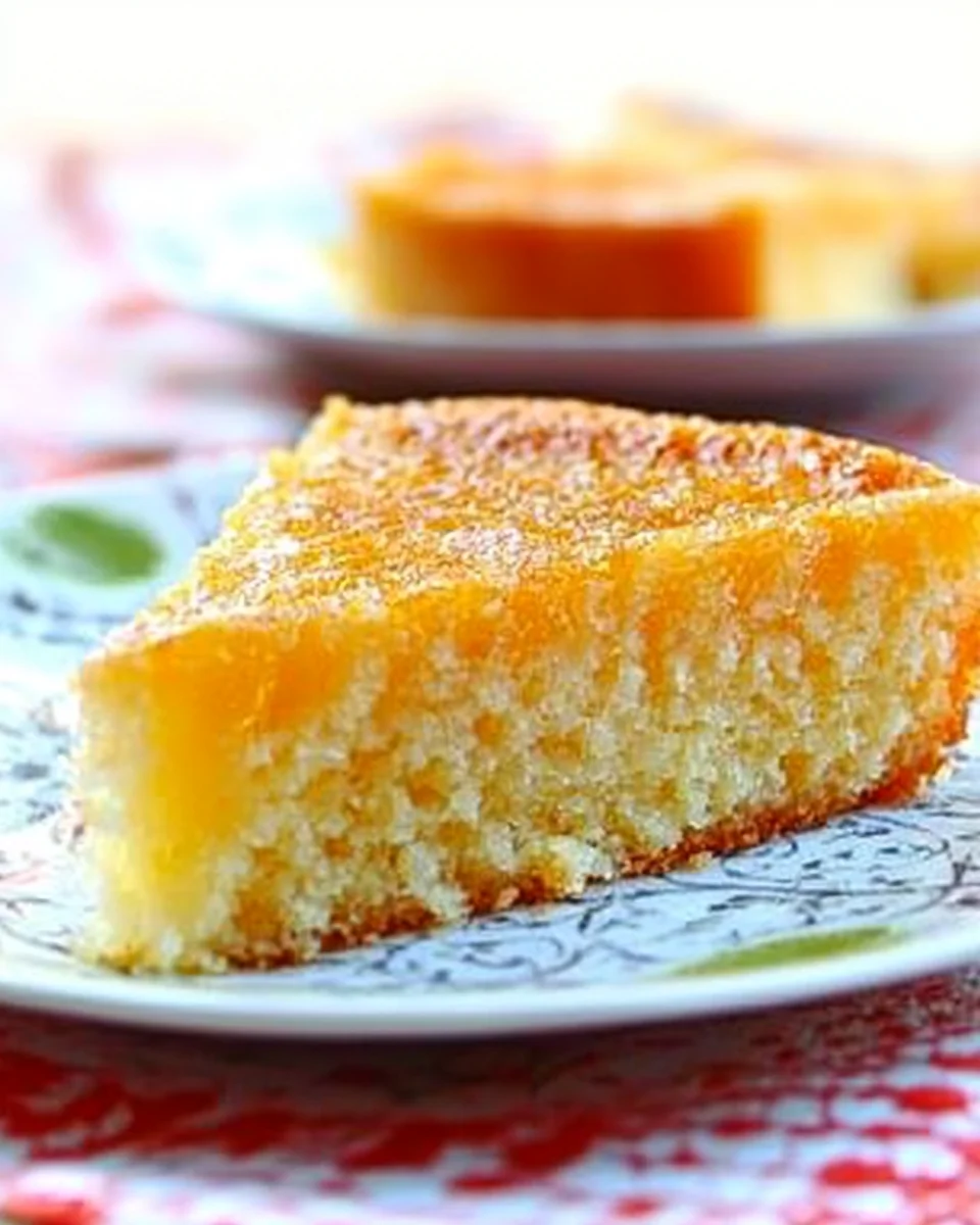 Gâteau citron-orange à la semoule de couscous : une recette exquise à découvrir !