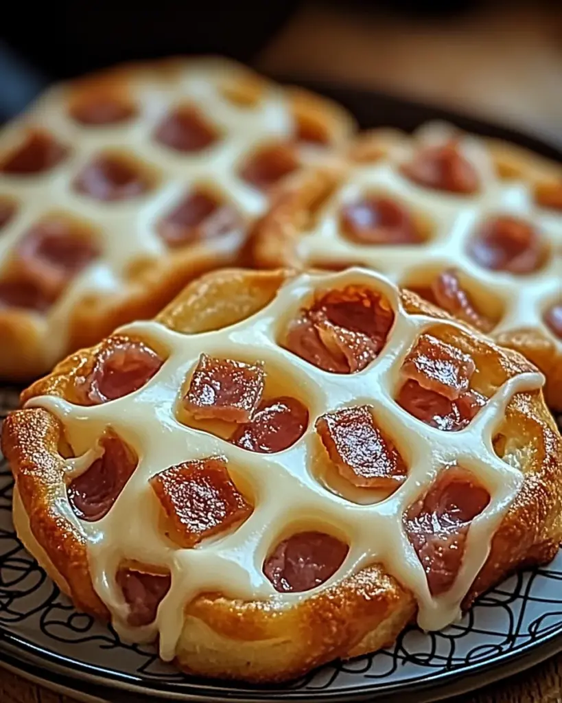 Gaufres Croustillantes au Jambon et au Fromage 1