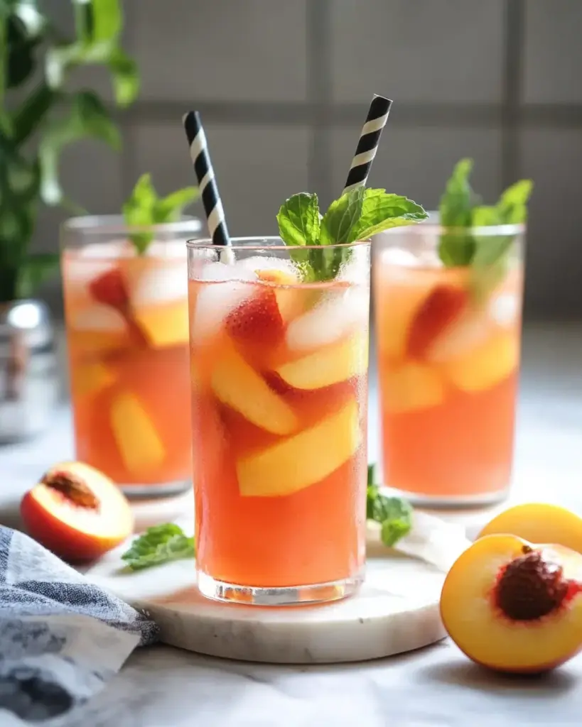 Limonade Peche Fraise 2