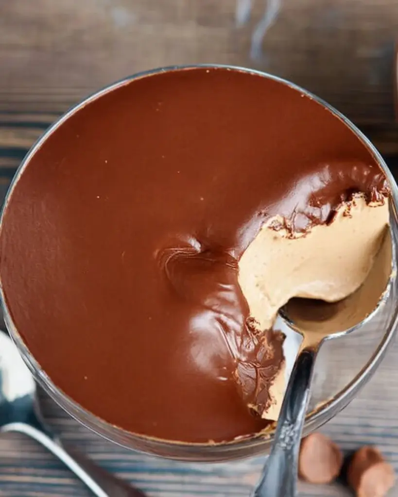 Mousse au Chocolat Vegan et Beurre de Cacahuete 2