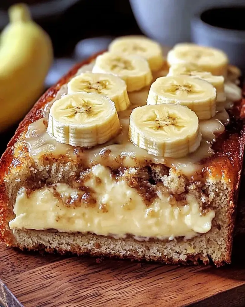 Pain a la Banane et au Fromage Frais 2