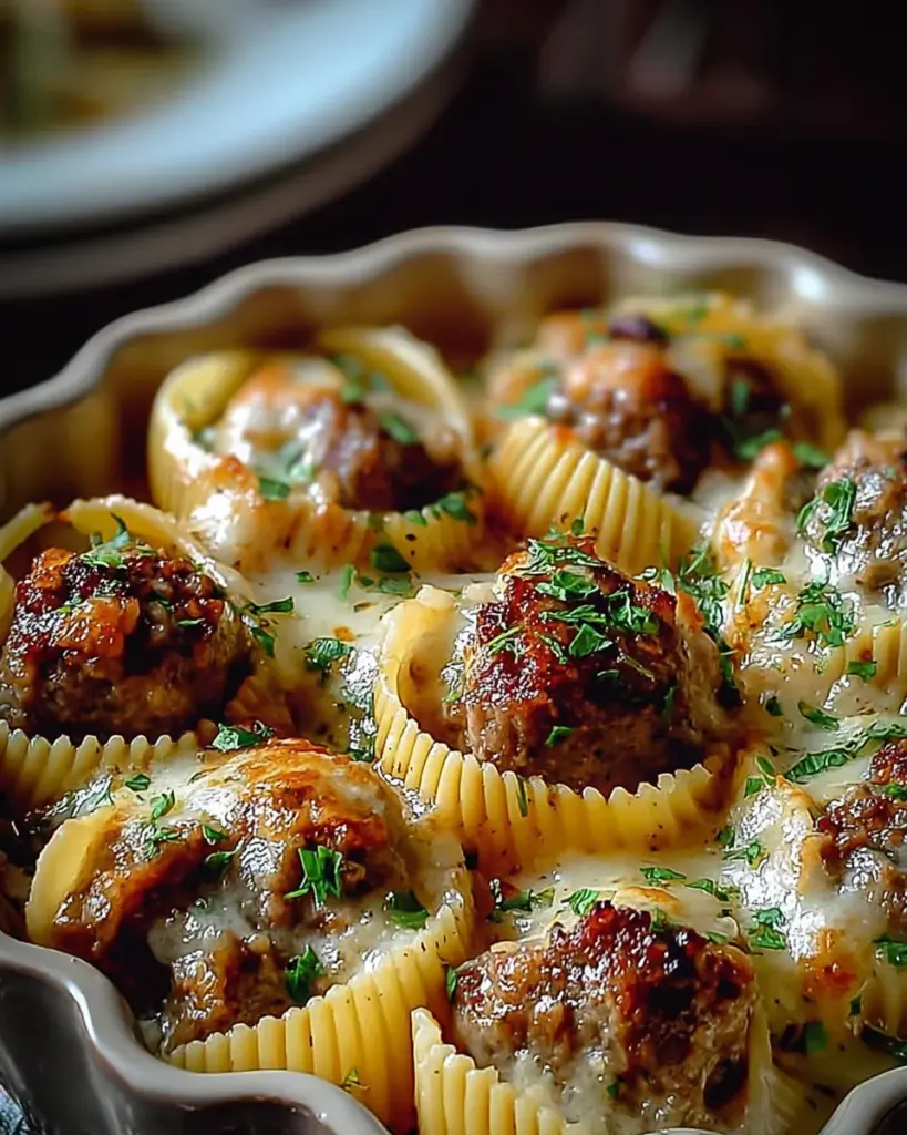Pates Coquilles au Boeuf Cremeux 3