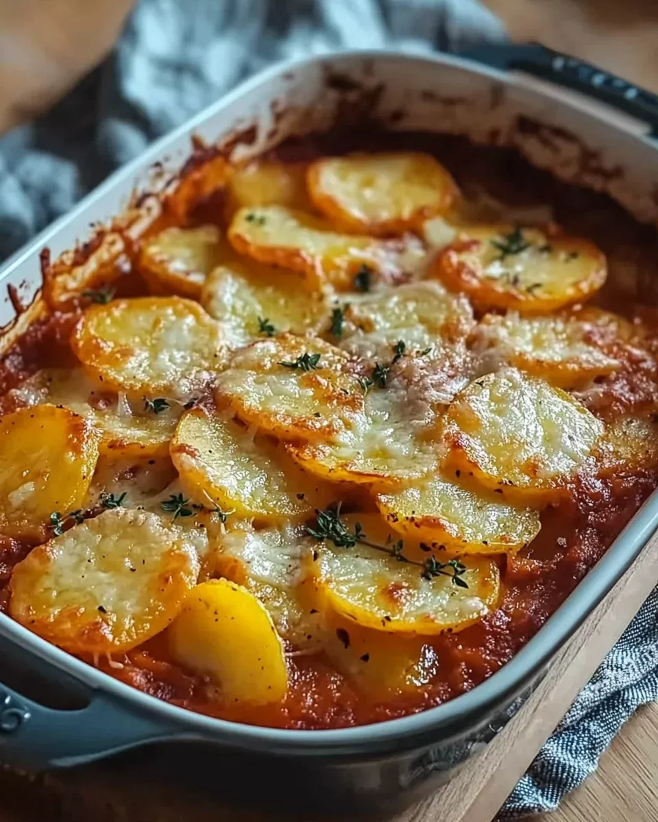 Pommes de Terre à la Pizzaiola : recette irrésistible à découvrir !