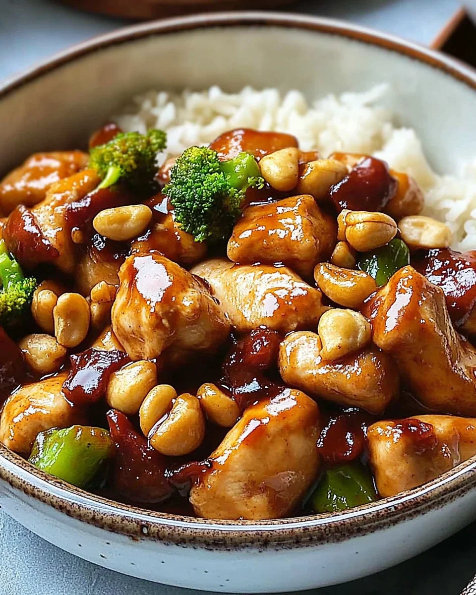 Poulet aux Noix de Cajou : savourez cette recette facile !