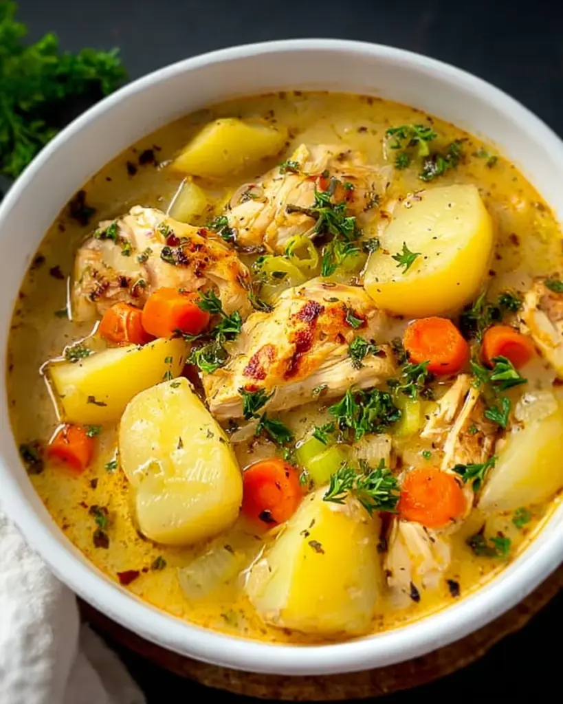 Poulet reconfortant et pommes de terre 3 1