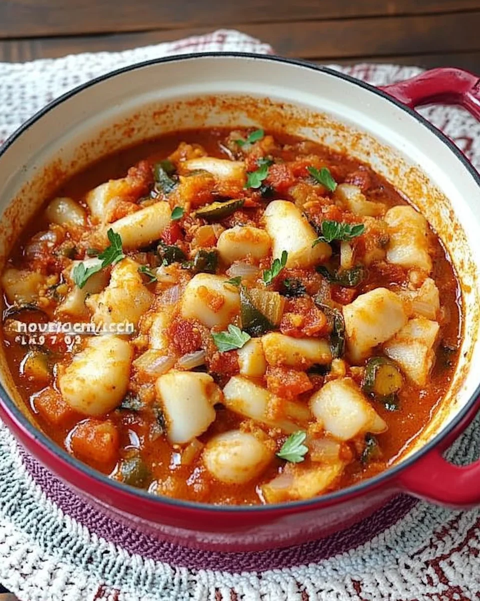 Ragoût de Calamars au Chorizo : une recette savoureuse !