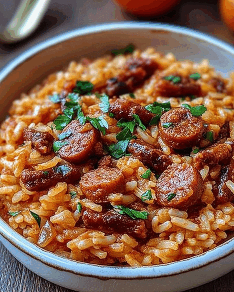 Riz au Chorizo et a la Tomate 2