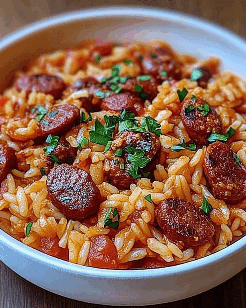 Riz au Chorizo et a la Tomate 3