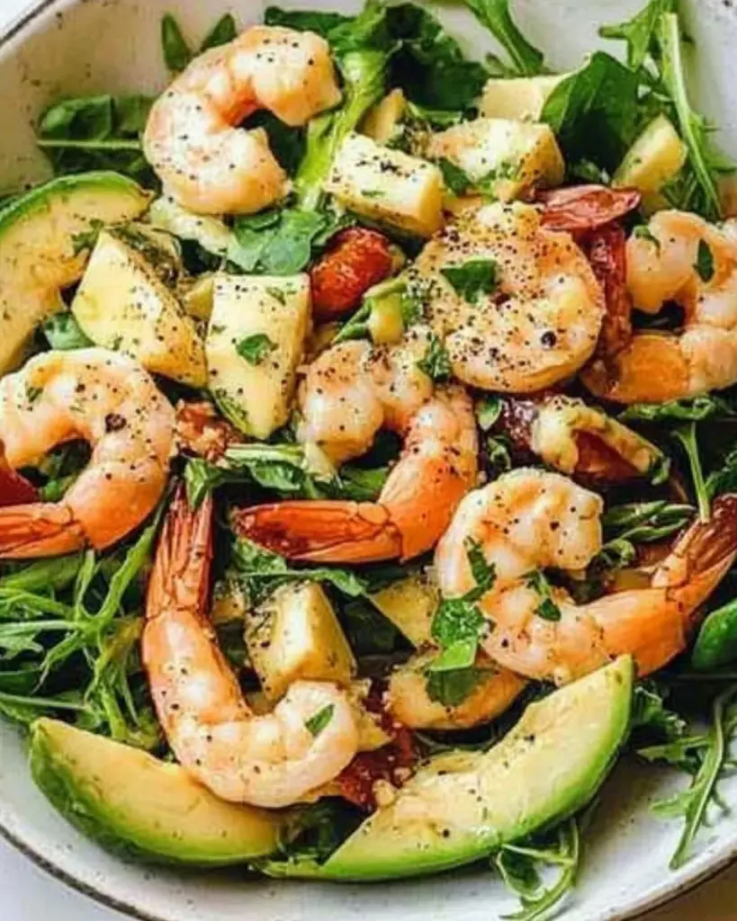 Salade Avocat et Crevettes 2 1