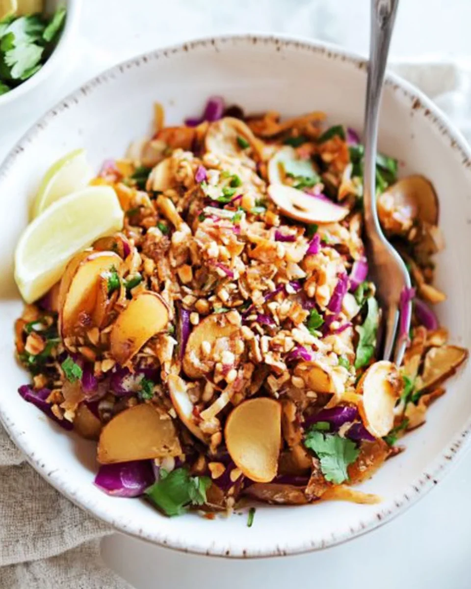 Salade Thaï aux Cacahuètes : découvrez cette recette savoureuse !