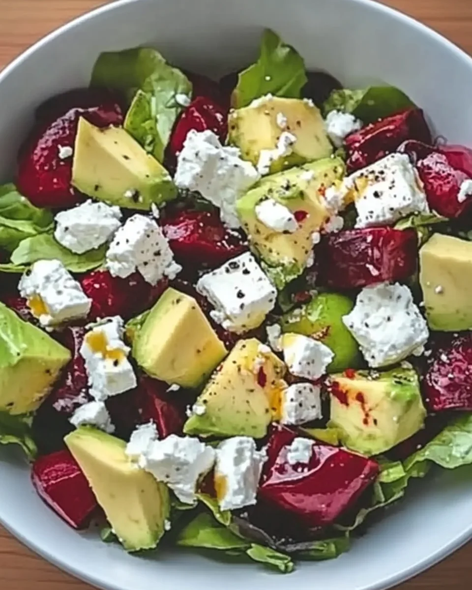 Salade de Betteraves, Avocat et Feta : une recette à découvrir !