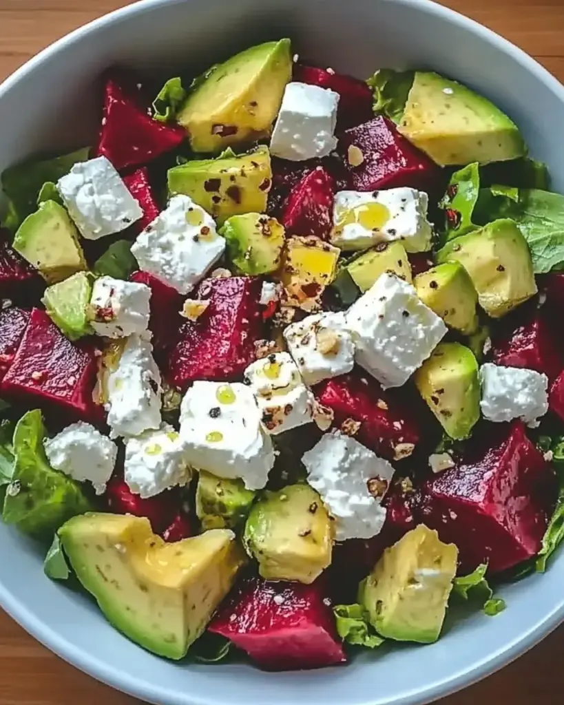 Salade de Betteraves Avocat et Feta 2