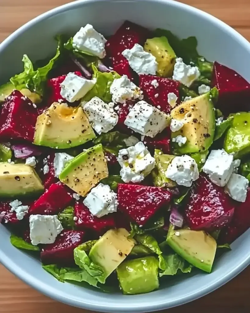 Salade de Betteraves Avocat et Feta 3