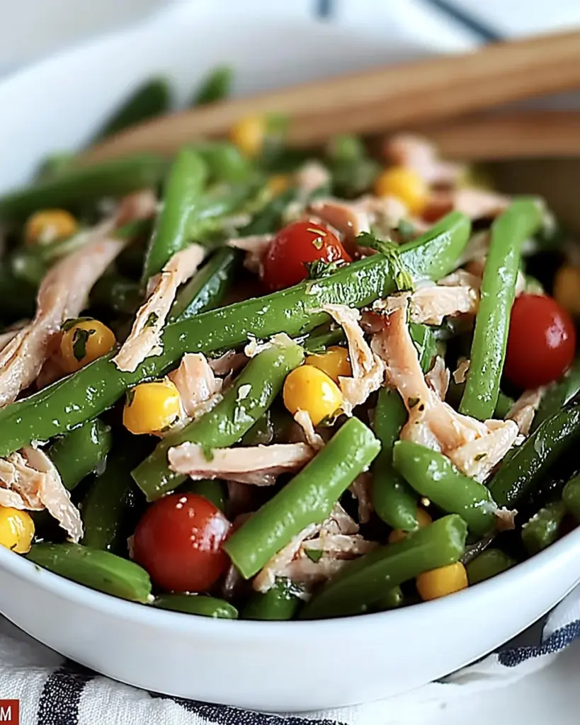 Salade de Haricots Verts au Thon 1