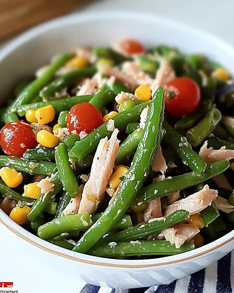 Salade de Haricots Verts au Thon 2