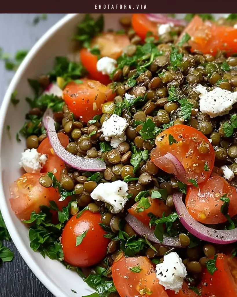 Salade de Lentilles Vertes 2