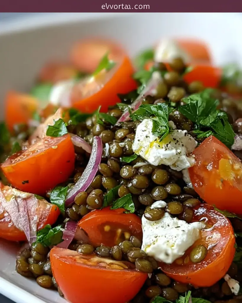 Salade de Lentilles Vertes 3